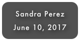Sandra Perez
June 10, 2017