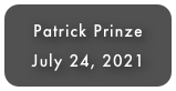Patrick Prinze
July 24, 2021