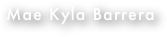 Mae Kyla Barrera